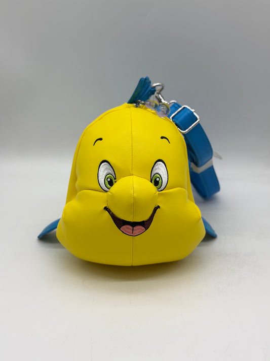 Disney The Little Mermaid Flounder Crossbody Bag