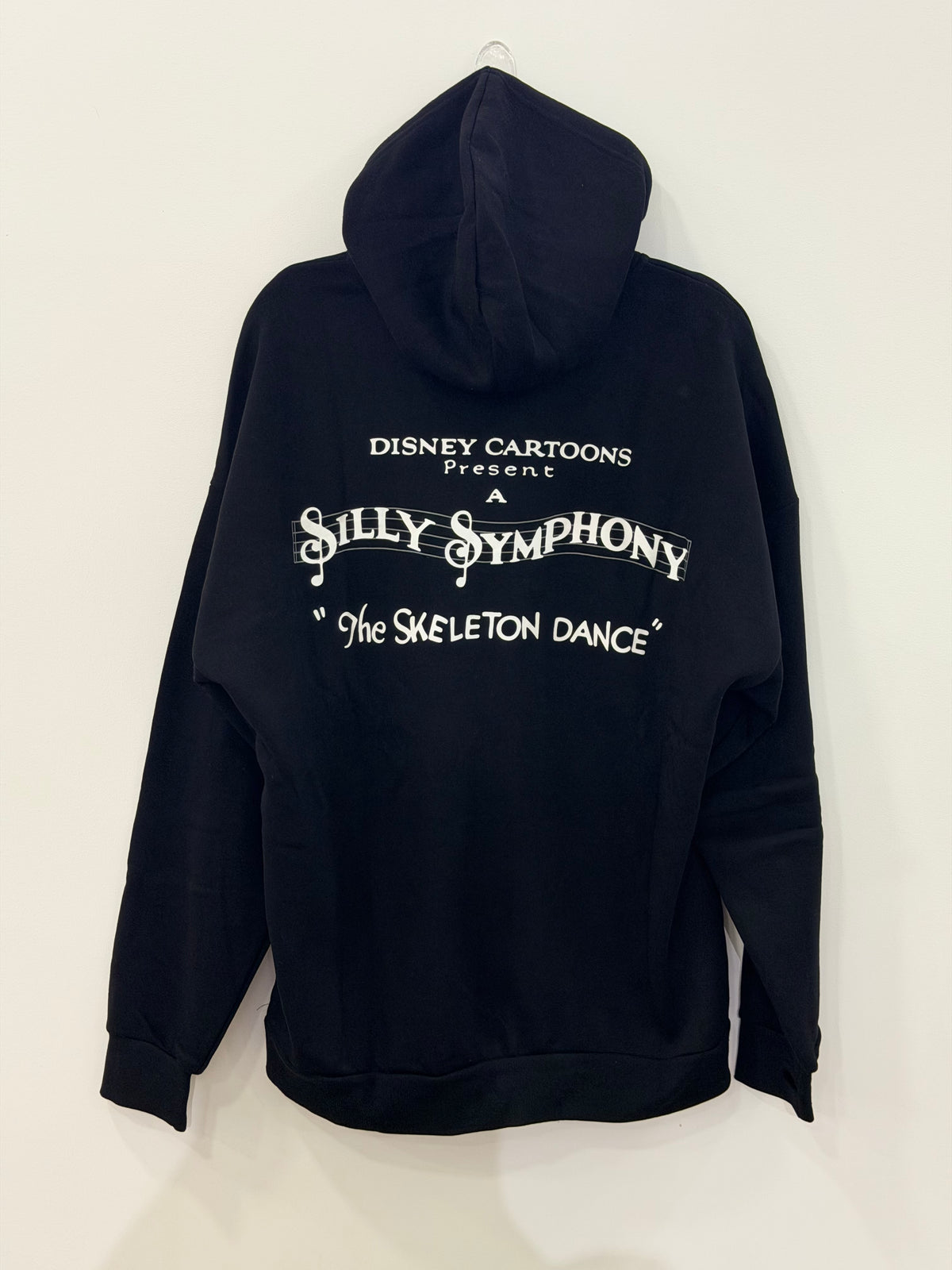 Disney Silly Symphony The Skeleton Dance Hoodie Small