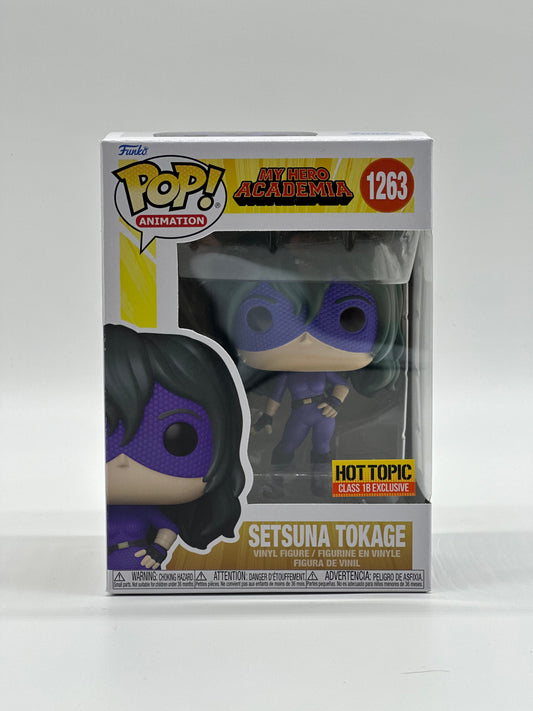 Pop! Animation My Hero Academia 1263 Setsuna Tokage HotTopic Class 1B Exclusive