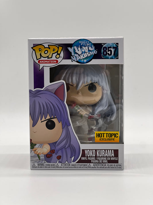 Pop! Animation Ghost Files Yuyu Hakusho 857 Yoko Kurama HotTopic Exclusive