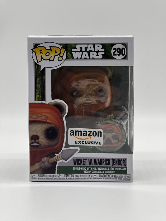 Pop! Star Wars 290 Wicket W. Warrick (Endor) Amazon Exclusive