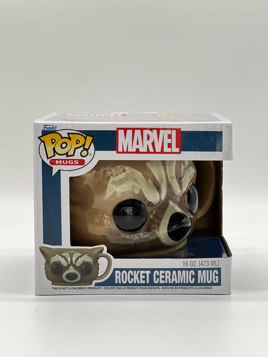 Pop! Mugs Marvel Rocket Ceramic Mug Walmart Exclusive