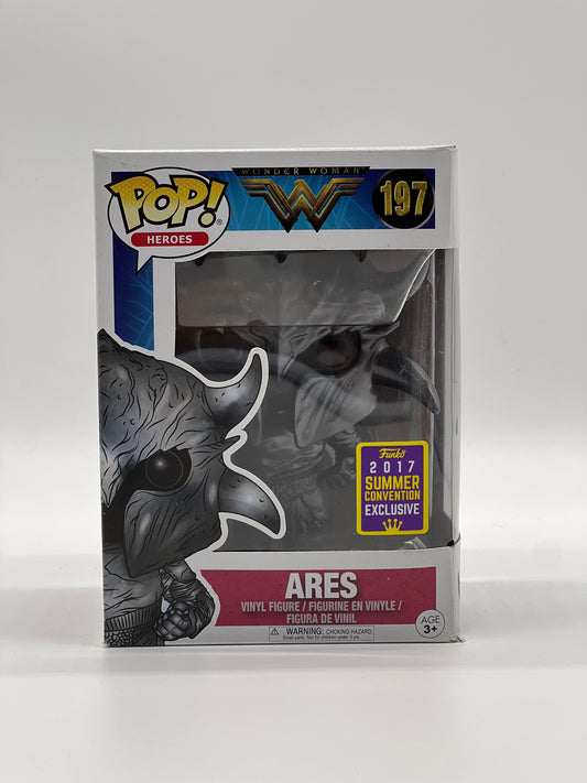 Pop! Heroes Wonder Woman 197 Ares 2017 Summer Convention Limited Edition