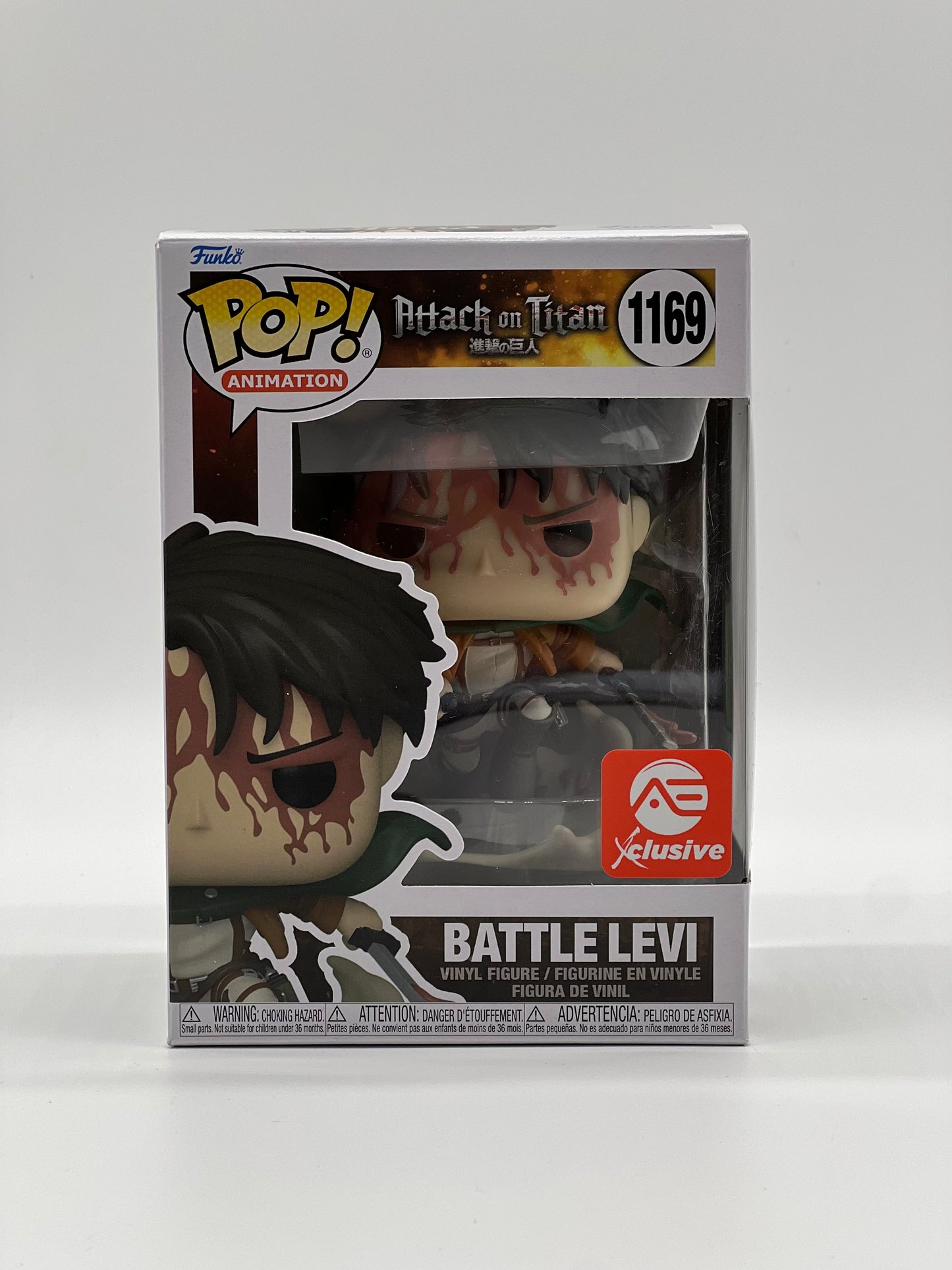 Pop! Animation Attack On Titan 1169 Battle Levi AExclusive
