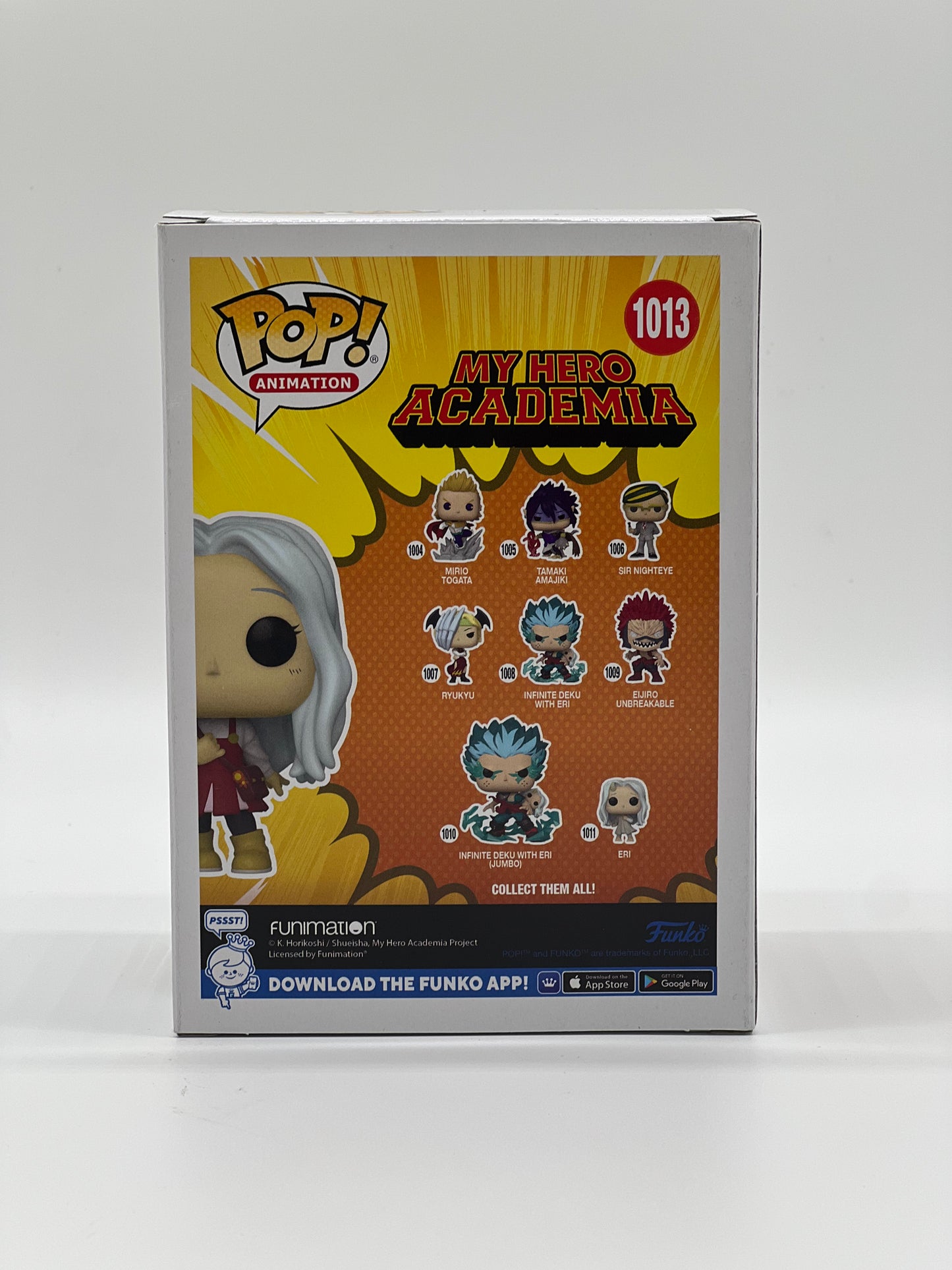 Pop! Animation My Hero Academia 1141 Eri HotTopic Exclusive