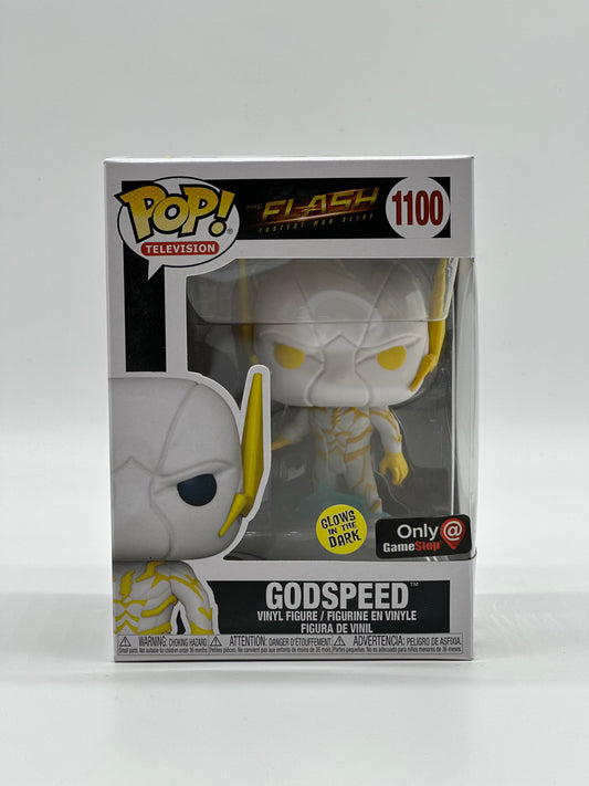 Pop! Television The Flash Fastest Man Alive 1100 Godspeed Glows In The Dark Only GameStop