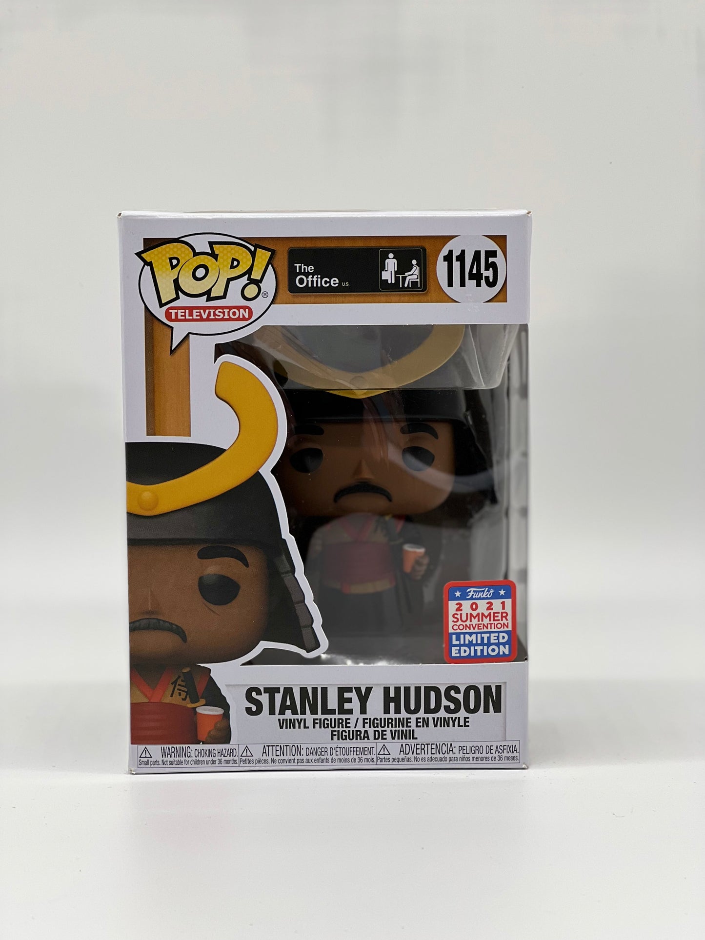 Pop! Television The Office US 1145 Stanley Hudson 2021 Summer Convention Limited Edition