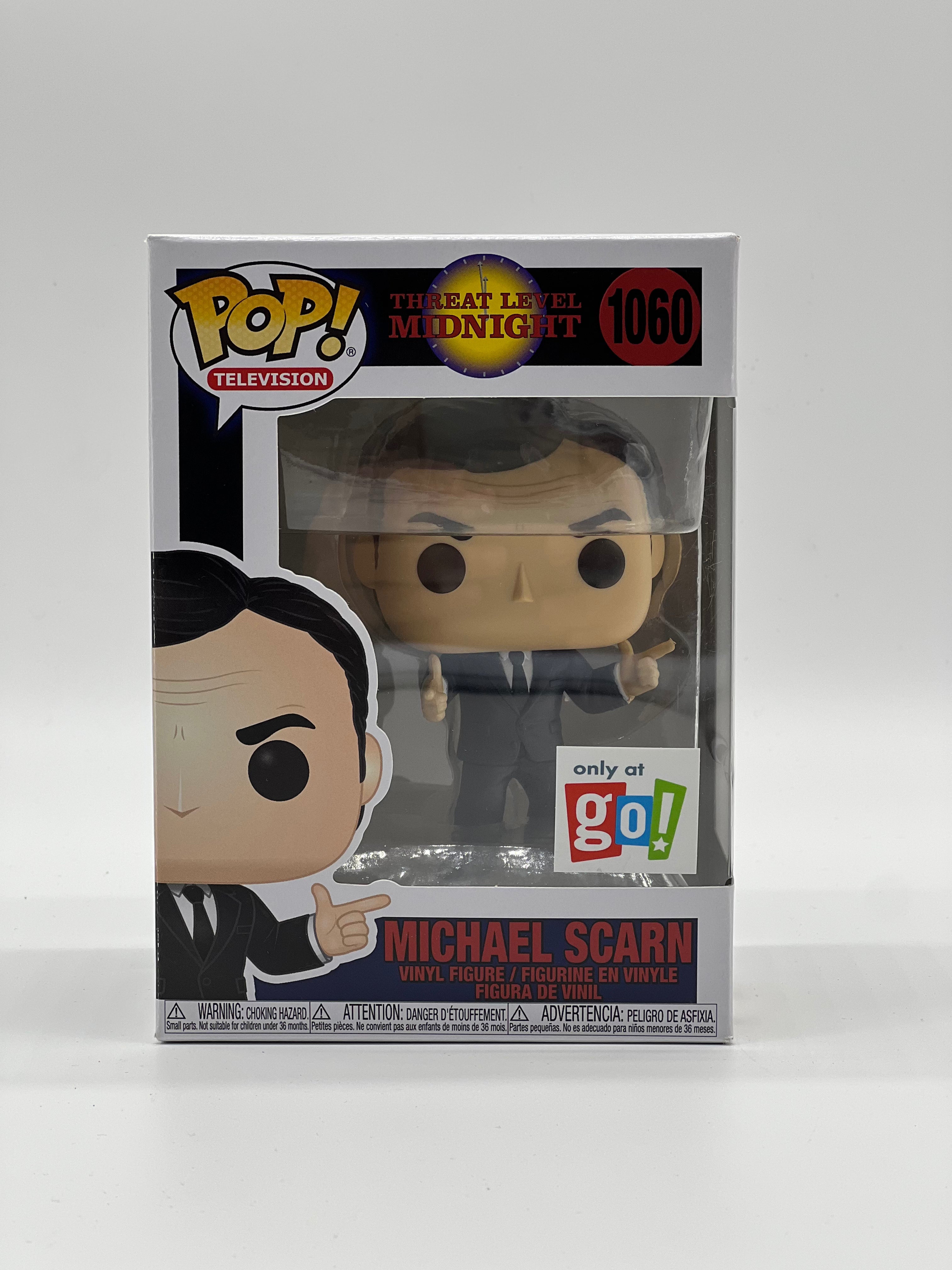 Michasel Scarn Pop! Television Threat Level Midnight 1060 Michael Scarn Only At Go! E ...