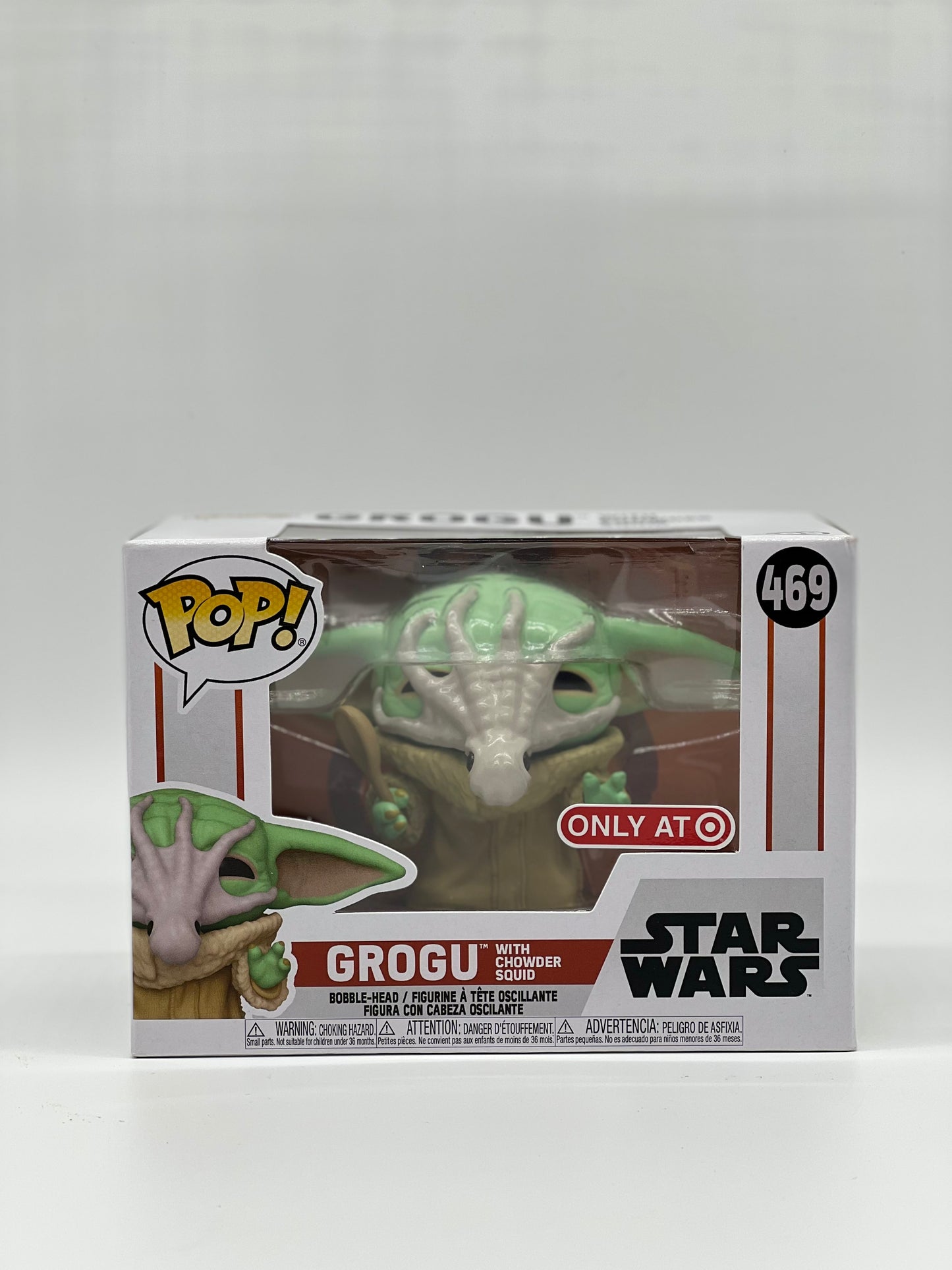 Pop! Star Wars 469 Grogu With Chowder Squid Only At Target