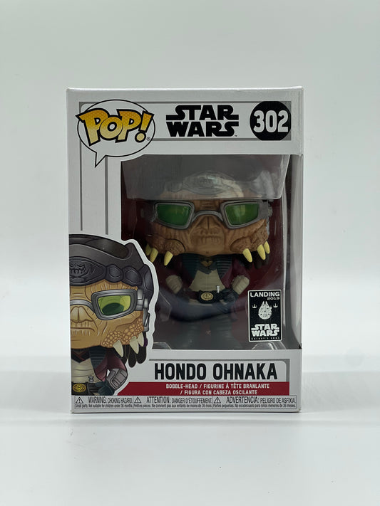 Pop! Star Wars 302 Hondo Ohnaka Landing 2019 Star Wars Galaxy’s Edge