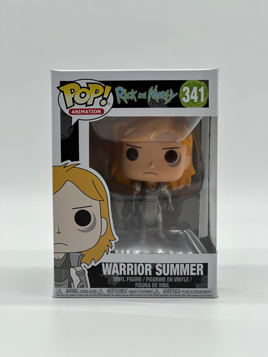Pop! Animation Rick And Morty 341 Warrior Summer