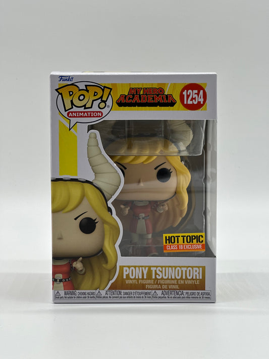 Pop! Animation My Hero Academia 1254 Pony Tsunotori HotTopic Class 1B Exclusive