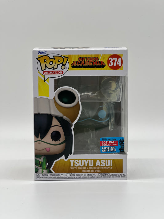 Pop! Animation My Hero Academia Tsuyu Asui 2021 Fall Convention Limited Edition Exclusive
