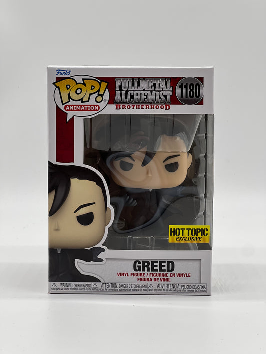 Pop! Animation Fullmetal Alchemist Brotherhood 1180 Greed HotTopic Exclusive