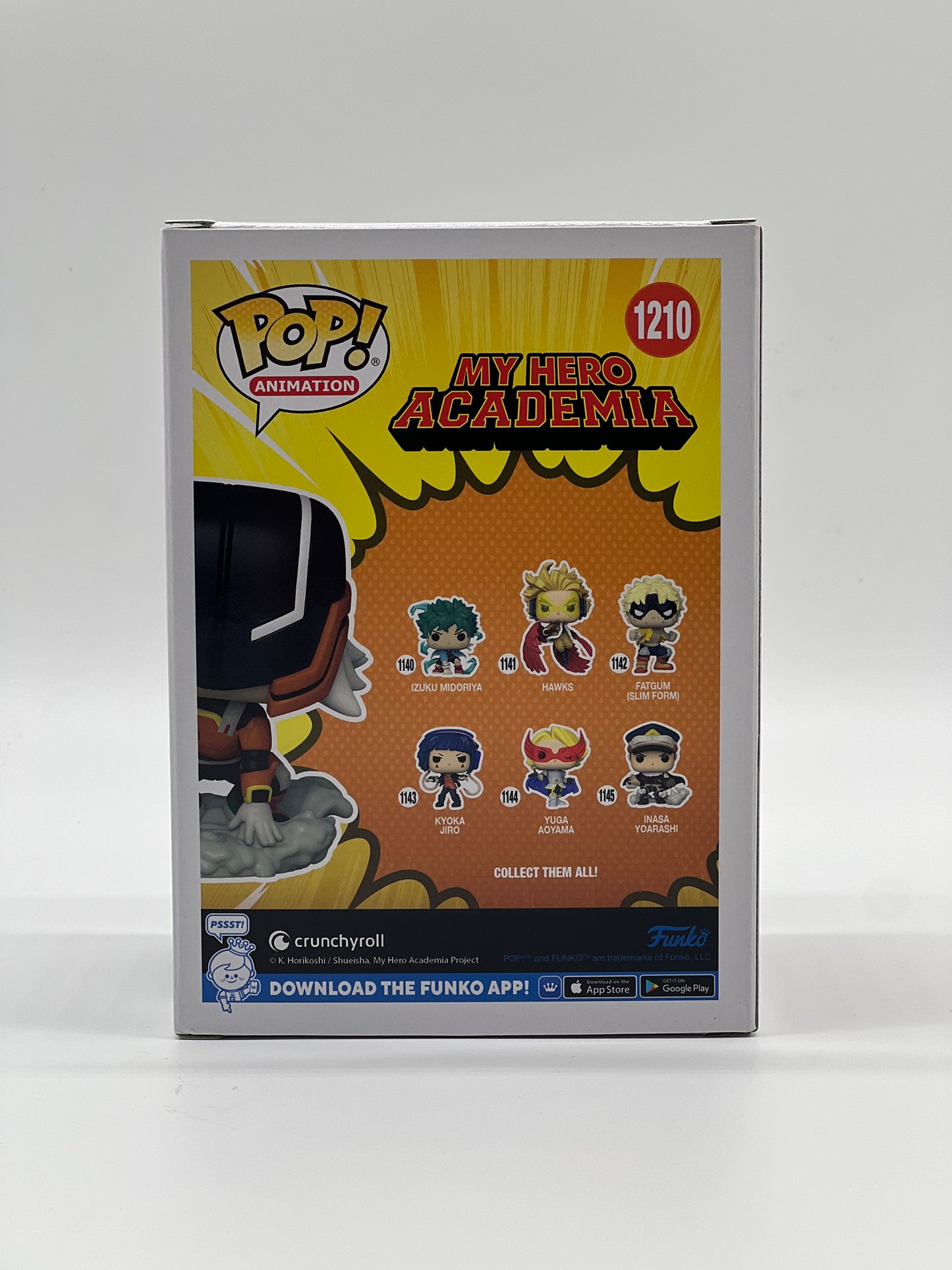 Pop! Animation My Hero Academia 1210 Juzo Honenuki HotTopic Class 1B Exclusive