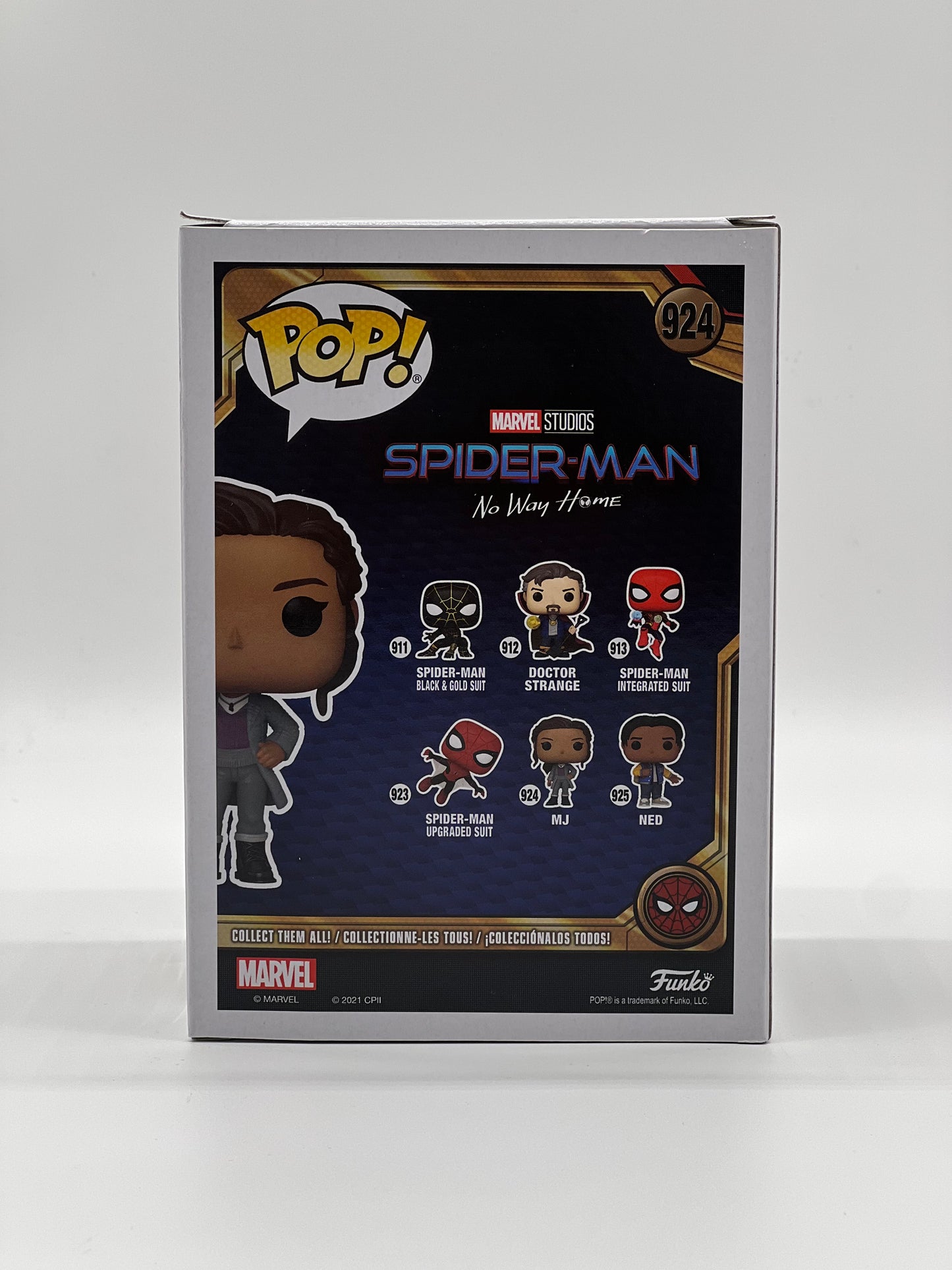 Pop! Marvel Studios Spider-Man No Way Home 924 MJ
