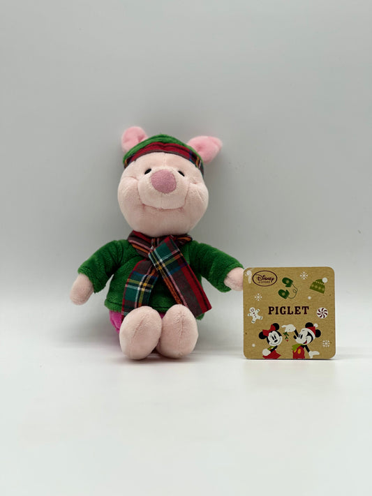 Piglet Christmas Plush Small