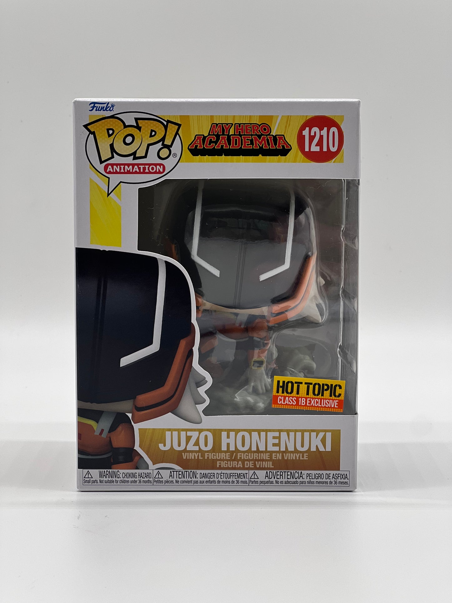 Pop! Animation My Hero Academia 1210 Juzo Honenuki HotTopic Class 1B Exclusive