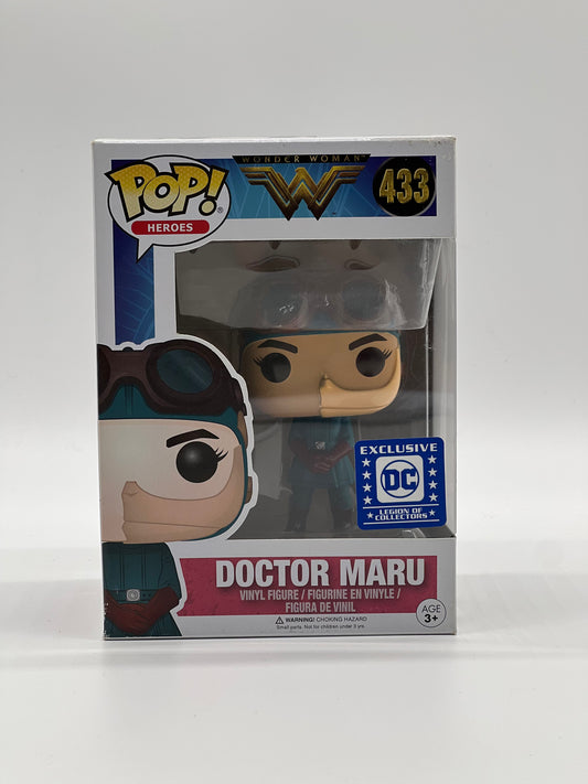 Pop! Heroes Wonder Woman 433 Doctor Maru DC Exclusive Legion Of Collectors