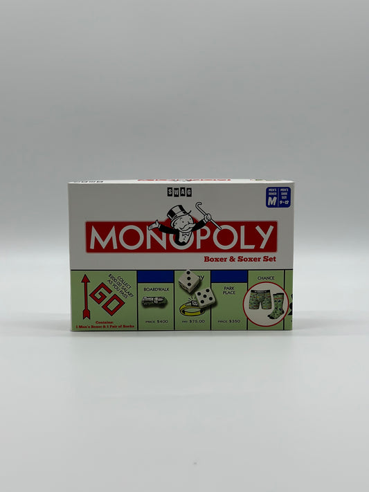Boxer & Soxer Set Monopoly Size M