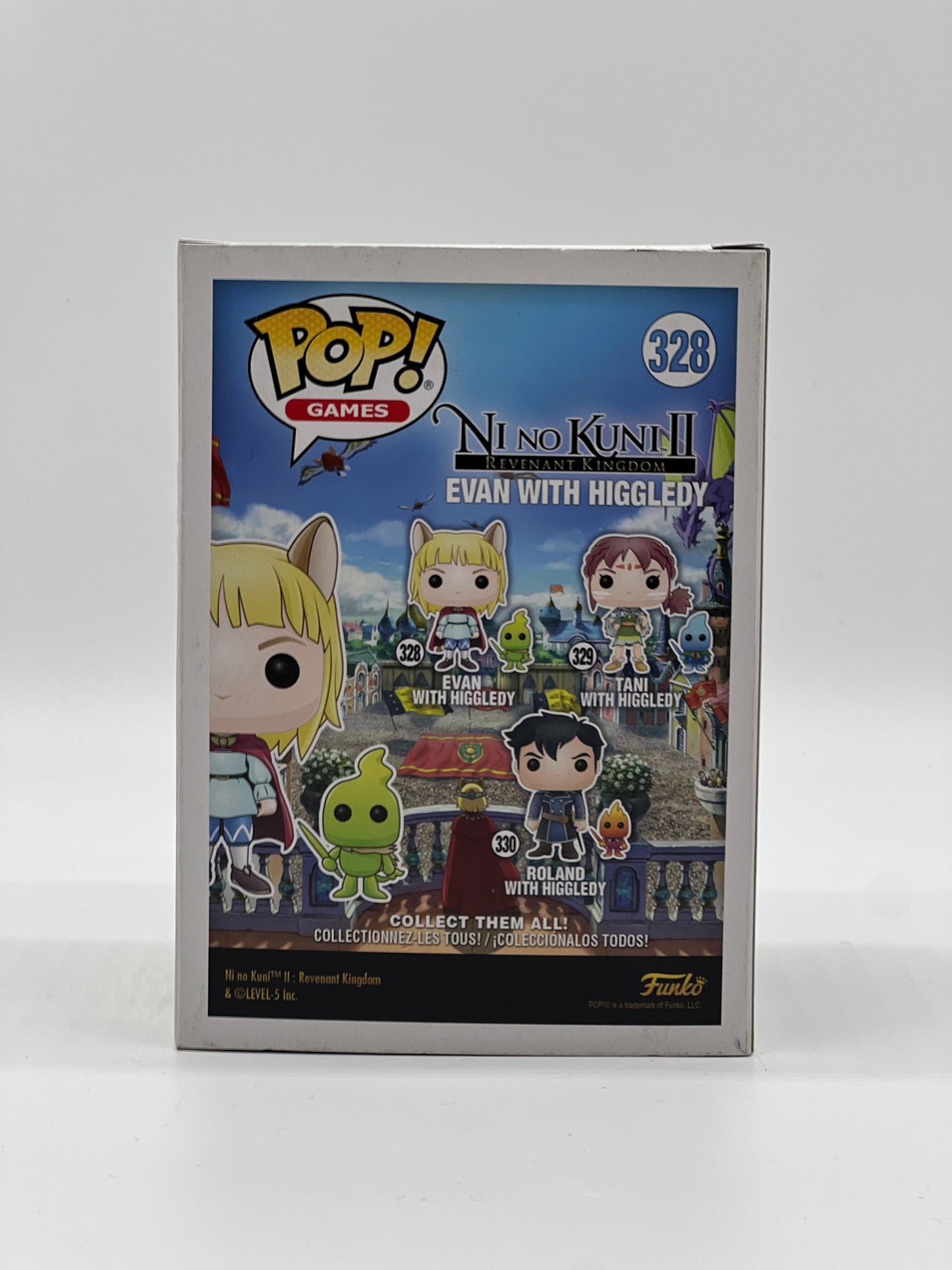 Pop! Games Nino Kuni II Revenant Kingdom 328 Evan with Higgledy