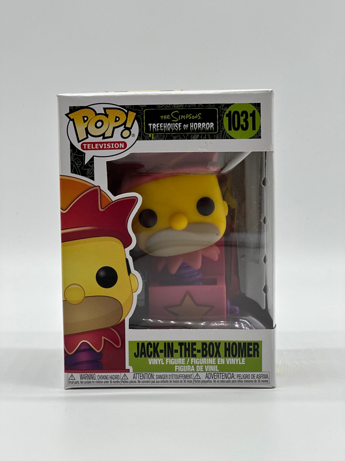 Pop! Television The Simpsons Treehouse Of Horror 1031 Jack-In-The-Box Homer