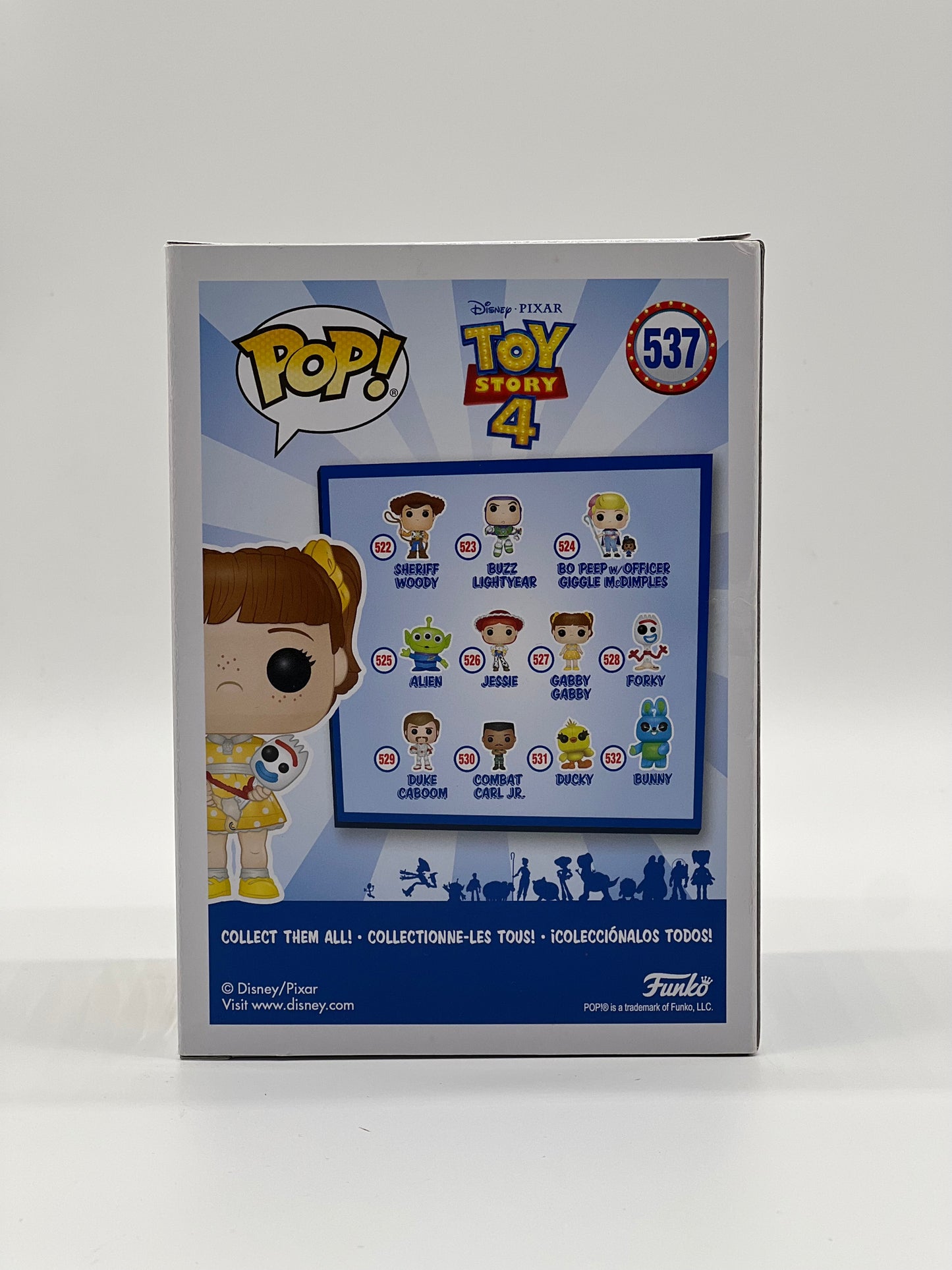 Pop! Disney Pixar Toy Story 4 537 Gabby Gabby With Forky Only At Walmart