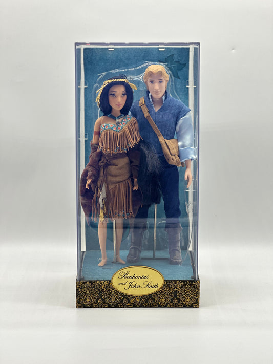 Disney Fairytale Designer Collection Pocahontas And John Smith Limited Edition Doll Set