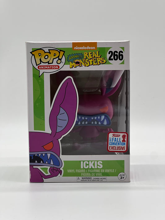 Pop! Animation 266 Nickelodeon Aaahh!!! Real Monsters 266 Ickis 2017 Fall Convention Exclusive