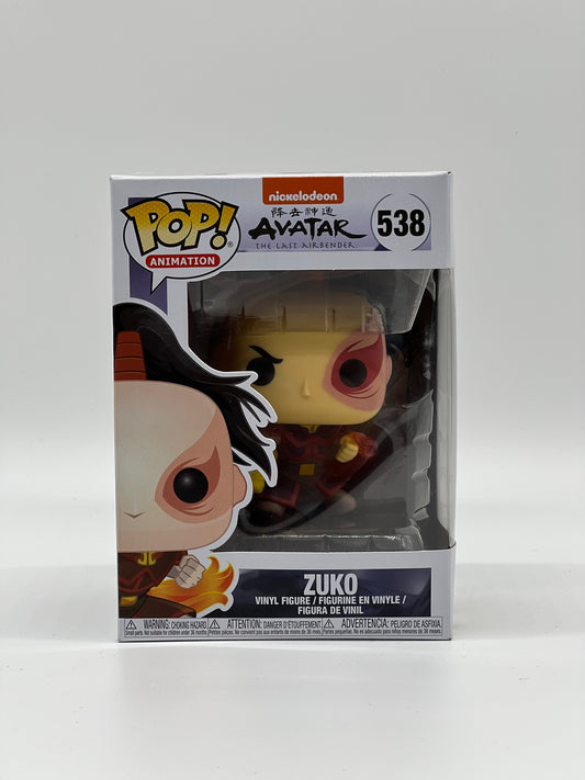 Pop! Animation Nickelodeon Avatar The Last Airbender 538 Zuko
