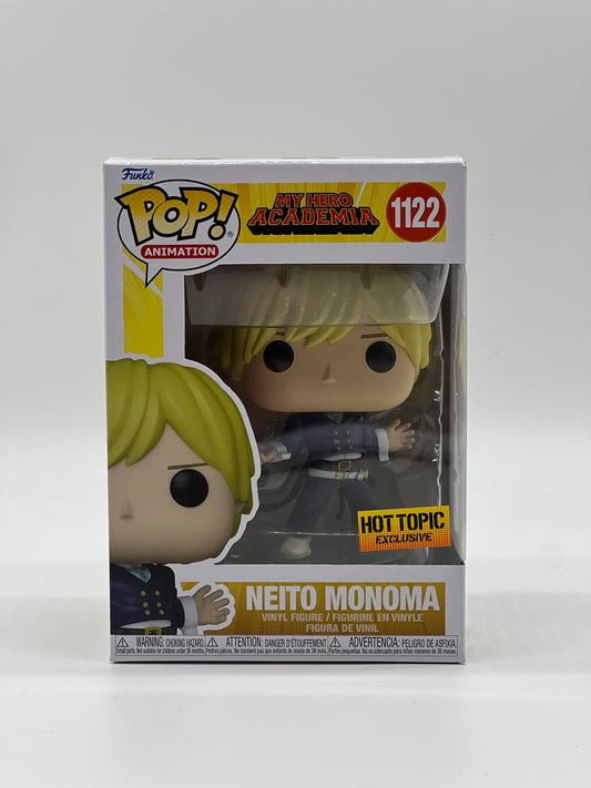 Pop! Animation My Hero Academia 1122 Neito Monoma HotTopic Exclusive