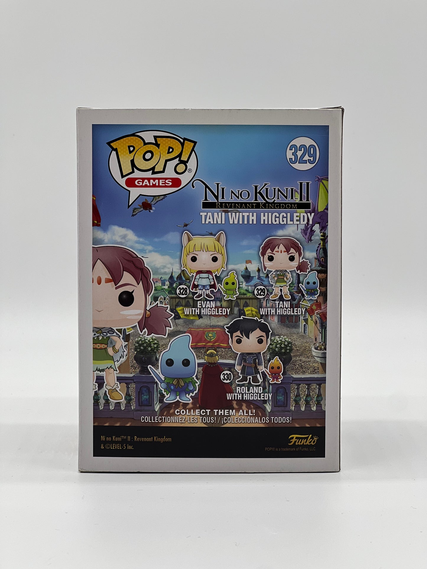 Pop! Games Nino Kuni II Revenant Kingdom 329 Tani with Higgledy