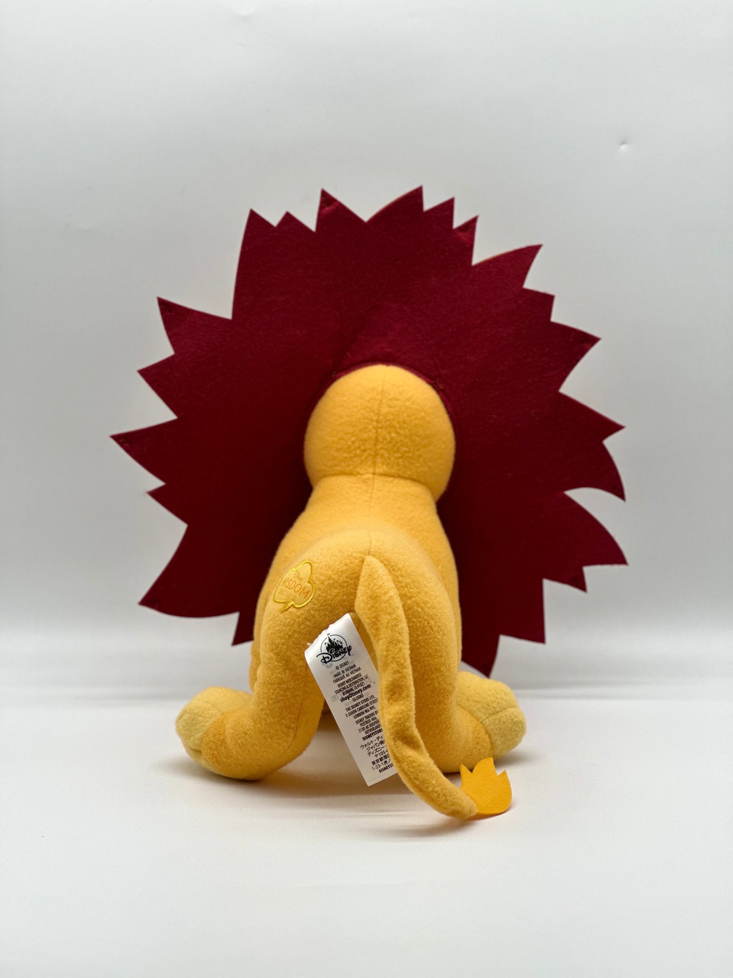 Disney Wisdom Simba Plush Large Limited Edition